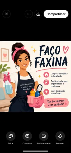 Faço faxina 