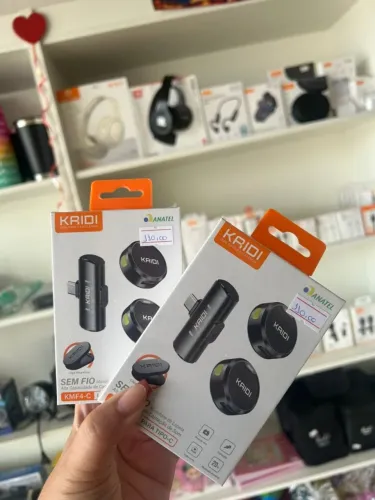 Microfone lapela tipoC