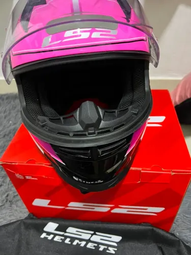 Capacete Ls2 pink n56
