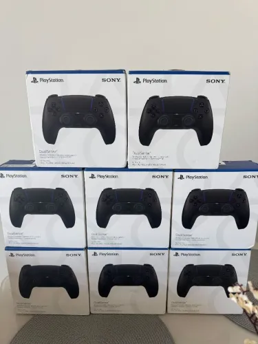 Controle PS5 Dualsense sem fio lacrado Black