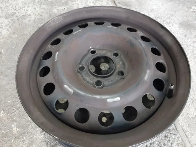 Roda de Ferro aro 15 Chevrolet Astra Cd Preta 5X110 