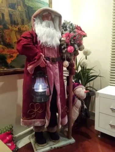 Papai noel grande . Alto padrão de acabamento 