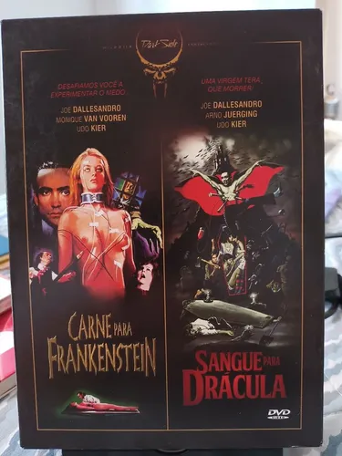 Vendo Box com 2 dvds da coleção Dark Side Horror Colections 