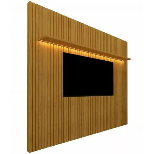 Lançamento Painel para TV Ripado com LED Nobre 230 Naturale **novo na caixa**