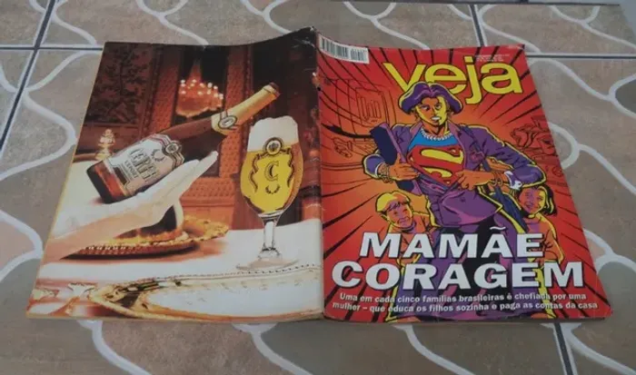  Revista Veja 10 Outubro 1995. Mamãe Coragem. Para Colecionadores.