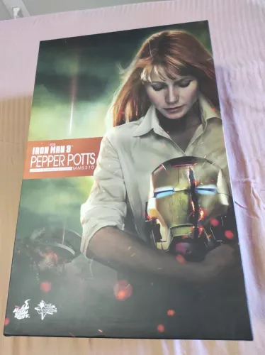 Hot toys Pepper Potts ironman 3 tony stark homem de ferro