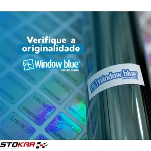 Películas Window Blue com Garantia vitalícia