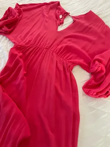 Macacão rosa tamanho M