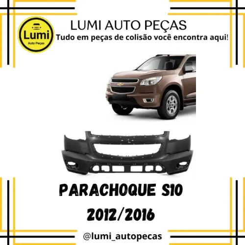 Parachoque S10 2012/2016 -  NOVO 