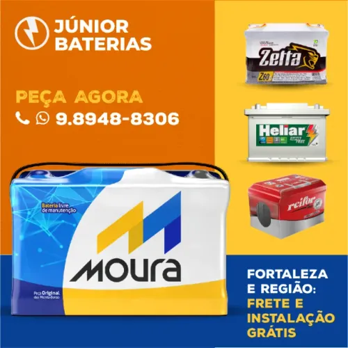 Bateria moura 48 amperes Fortaleza