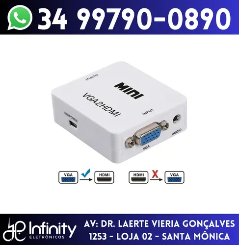 Conversor de VGA Para Hdmi