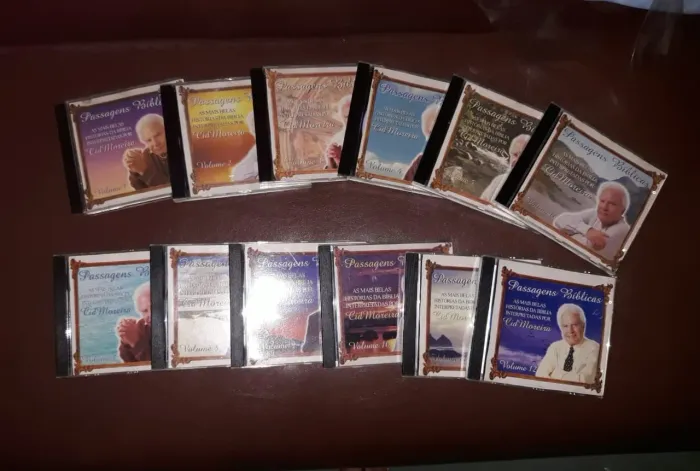 Coleção com 14 cd's - Colecionávelis - Passagens Bíblicas (Narradas por Cid Moreira)