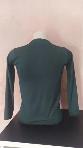 camisa termica verde militar