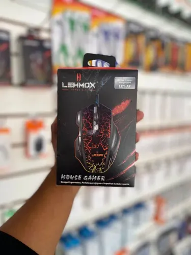 Mouse Gamer 7 botões Lehmox LEY-A7 - entrega à domicílio em São Luís 