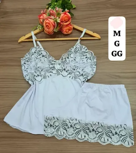 Conjunto de babydoll pra dormir