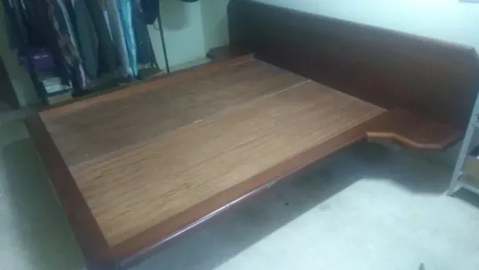 TORRO ! CAMA QUEEN SIZE EM MOGNO DESIGN EXCLUSIVO