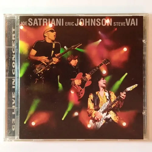 CD Joe Satriani, Eric Johnson, Steve Vai - G3 Live In Concert