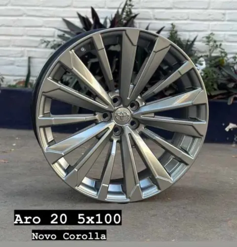 Rodas do Corolla 2024 aro20 novas em até 10x de R$523,00 no cartão de crédito