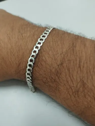 Pulseira Prata Masculina