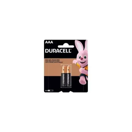 Pilha Alcalina Palito AAA C/2 Un - Duracell
