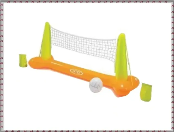 Kit de vôlei inflável para piscinas ou outros atividades