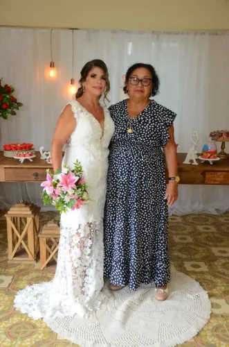 Vestido de noiva 2 em 1