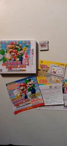 Jogo Puzzle & Dragons Super Mario Bros Edition 3ds original japonês