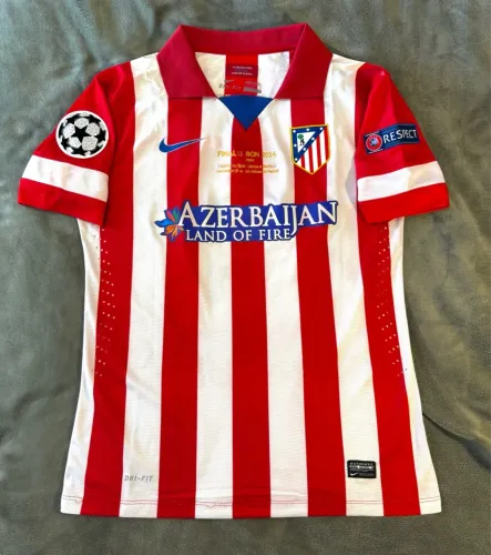Camisa Atlético Madrid 2014 - De jogo autografada - Diego Costa