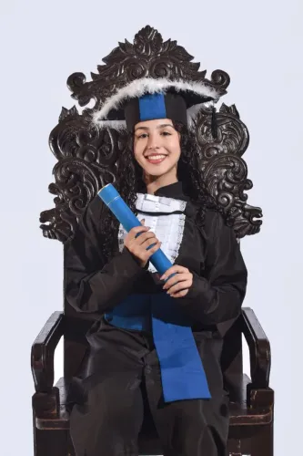 Aluguel de becas para formatura (várias cores de faixas)