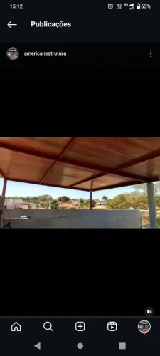 fabricamos varandas coberturas, calhas, Rufus, estrutura metalicas tudo com garantia 