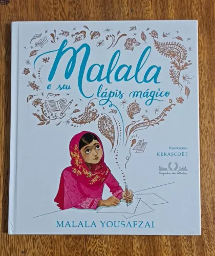 Livro infantil - Malala e o seu lápis mágico