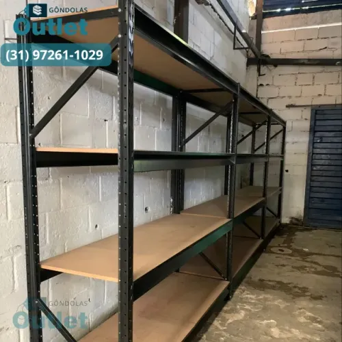 Prateleira para distribuidoras - Mini Porta Pallet