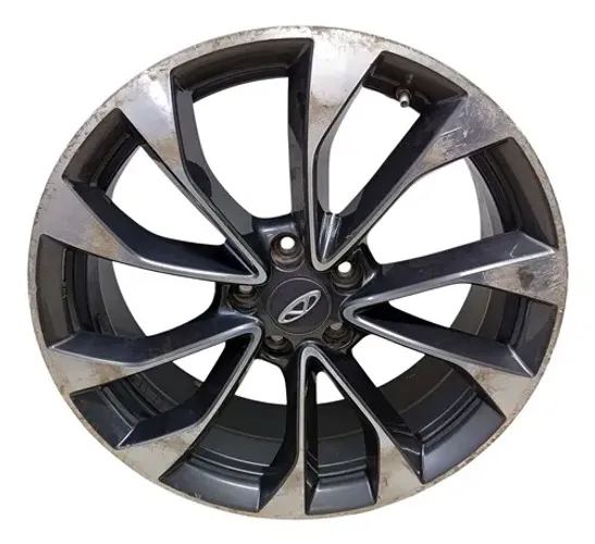 Roda Avulsa Aro 18 Chery Tiggo 7 2020 A 2022 C/detalhe Prateado