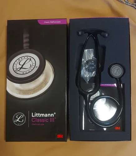 Stetoscopio Littmann Classic III Preto