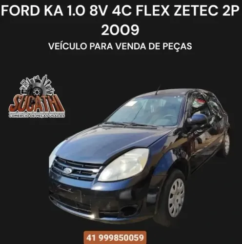 Sucata Venda De Peças Ford Ka 1..0 8v 2p Zetec Rocan 2009 2013 4c