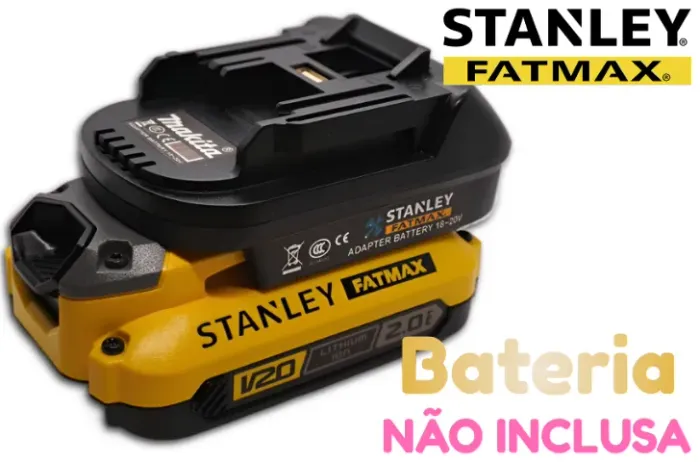 Adaptador De Bateria Stanley-fatmax Para Ferramentas Makita 
