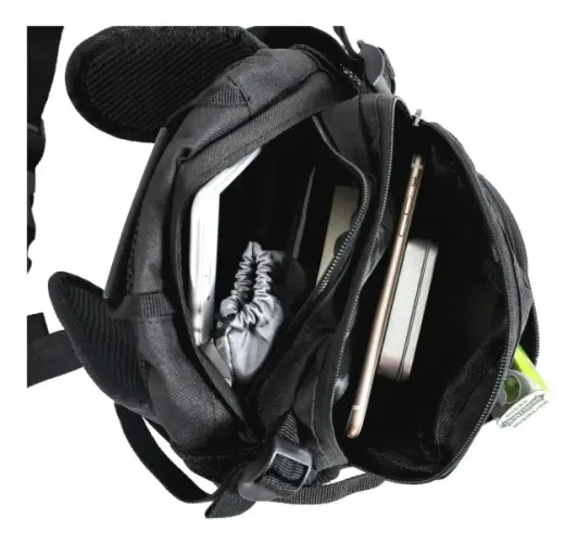 Pochete Kong Preto Dois Compartimentos - Ntk Preto