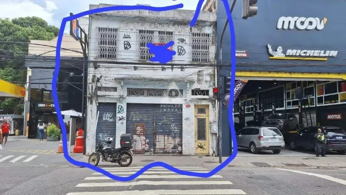 Loja de 400m² em Botafogo, Rua de Alto Fluxo