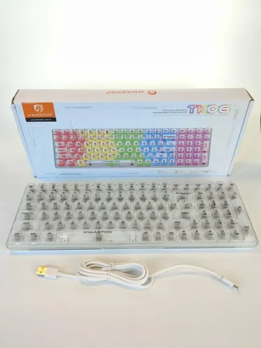 Teclado Mecânico H'MASTON TKO6 RGB