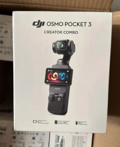 Câmera DJI Pocket 3 Creator Combo Originais Lacradas Pronta Entrega Loja Fisica