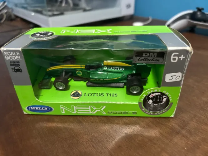 Miniatura Lotus T125 Welly NEX - Diecast - Nova na Caixa