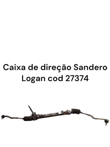 Caixa de direção Sandero Logan cod 27374
