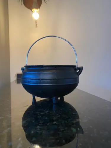 CALDEIRÃO 2L FERRO FUNDIDO PANELA