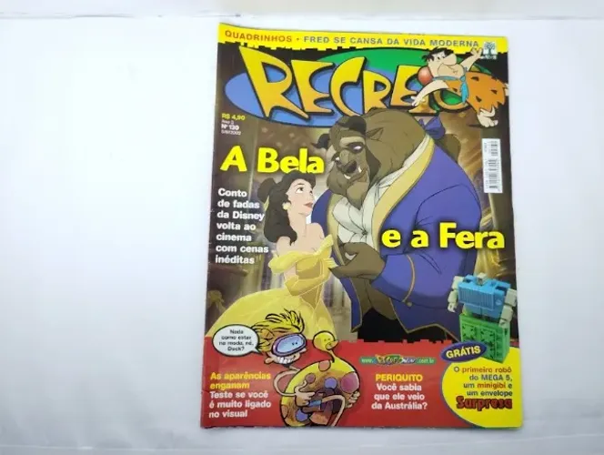 Revista Recreio Ano 3 N. 130 - A bela e a fera