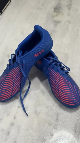 [Nova] Chuteira Adidas Predator 22 Azul e Laranja