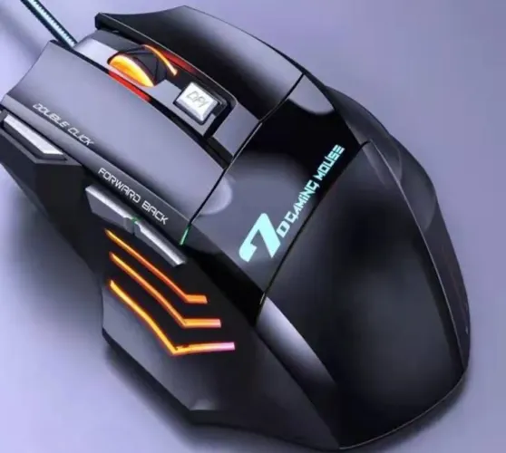 mouse gamer com fio - 6000 dpi yelander