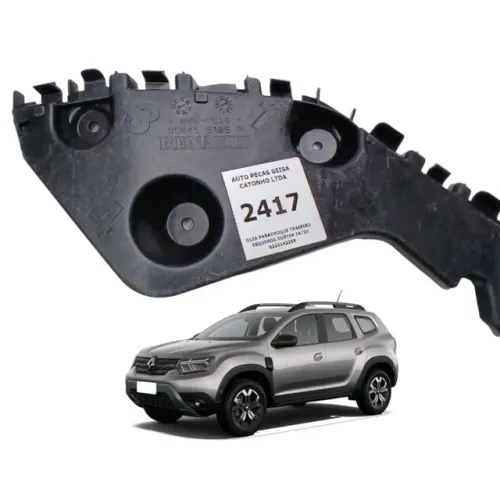 Guia Parachoque Traseiro Esquerdo Duster 2016 2020 