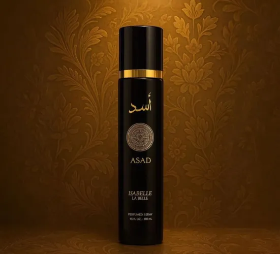 Perfume Em Spray Asad 300ml Isabelle La Belle Amadeirado Com Alta Projeção E Fixação