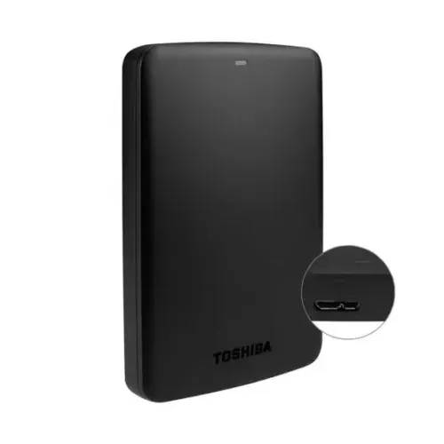 HD Externo Portátil Toshiba 1 TB Canvio Basics, NOVO, Lacrado