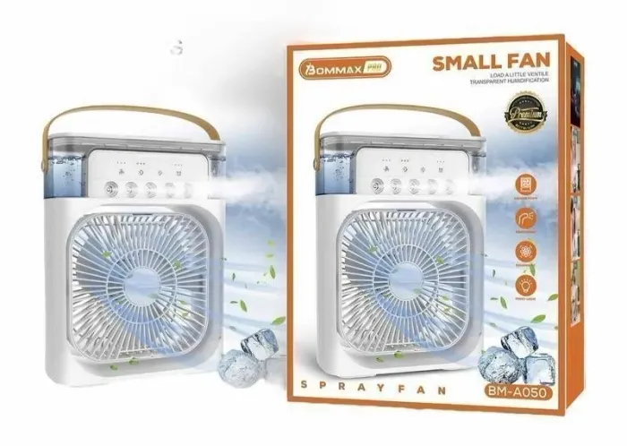 Mini Ventilador Spray Fan BM-A050 - Refrescância e Humidificação